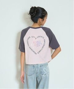 Lovetoxic / ラブトキシック Tシャツ | ハートラグラン五分袖Tシャツ