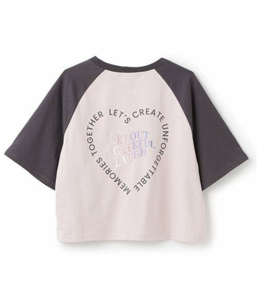 Lovetoxic / ラブトキシック Tシャツ | ハートラグラン五分袖Tシャツ | 詳細8