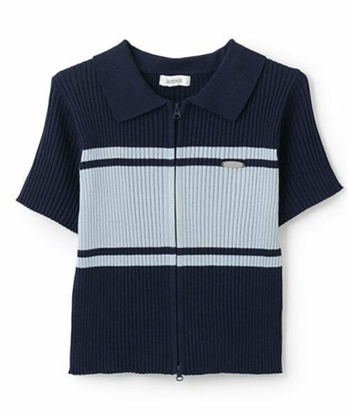 Lovetoxic / ラブトキシック ニット・セーター | 【アラエル】半袖ジップニット | 詳細4