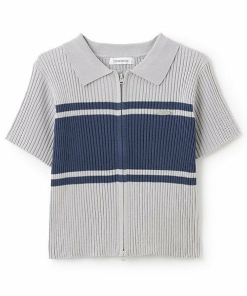 Lovetoxic / ラブトキシック ニット・セーター | 【アラエル】半袖ジップニット | 詳細6