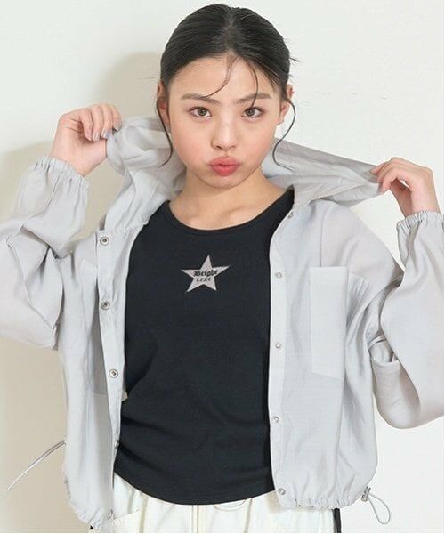 Lovetoxic / ラブトキシック パーカー | UVシアーパーカ（グレー）