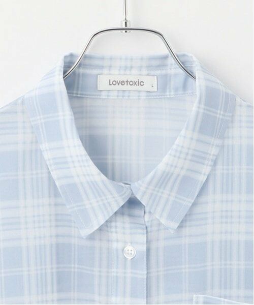 Lovetoxic / ラブトキシック シャツ・ブラウス | チェックシアーシャツ | 詳細10