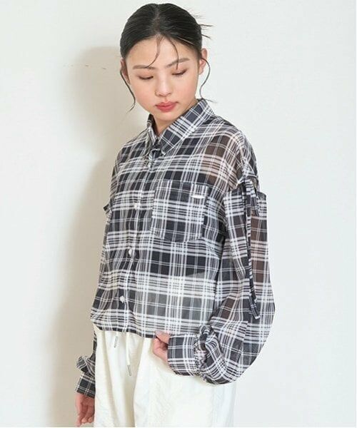 Lovetoxic / ラブトキシック シャツ・ブラウス | チェックシアーシャツ | 詳細4