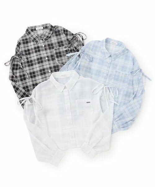 Lovetoxic / ラブトキシック シャツ・ブラウス | チェックシアーシャツ | 詳細5