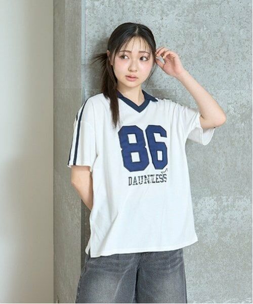 Lovetoxic / ラブトキシック Tシャツ | 【LTXC】【吸水速乾/さらさら】ナンバールーズT（オフ ホワイト）