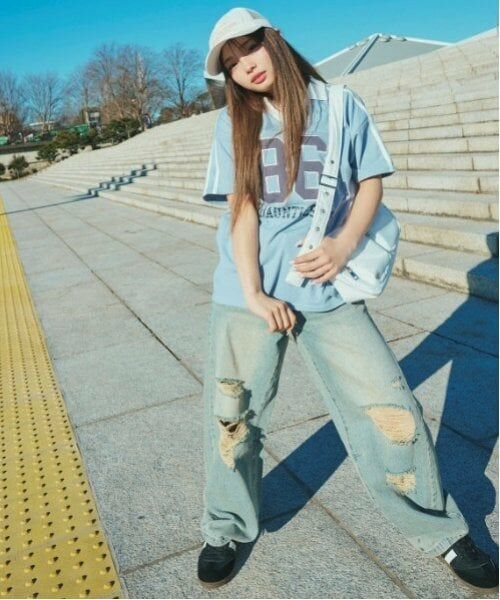 Lovetoxic / ラブトキシック Tシャツ | 【LTXC】【吸水速乾/さらさら】ナンバールーズT（サックス）