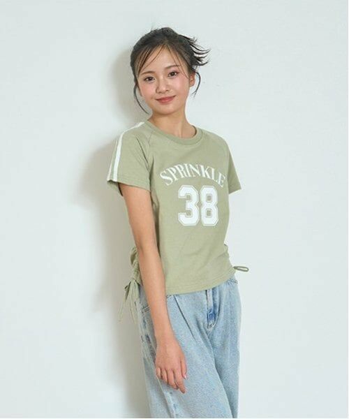 Lovetoxic / ラブトキシック Tシャツ | 【LTXC】【吸水速乾/さらさら】ナンバーTシャツ（薄カーキ）