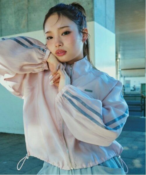 Lovetoxic / ラブトキシック カーディガン・ボレロ | 【LTXC】UVラインブルゾン（ピンク）