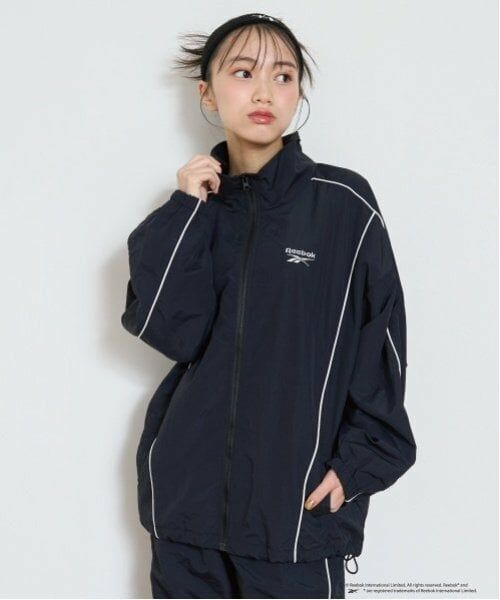 Lovetoxic / ラブトキシック ブルゾン | 【Reebok】ナイロンブルゾン（黒）