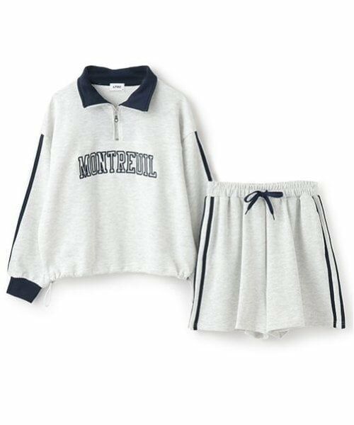 Lovetoxic / ラブトキシック スウェット | 【LTXC】ハーフジップ セットアップ | 詳細17