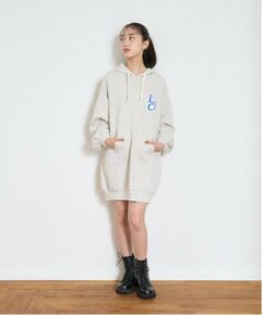 Lovetoxic / ラブトキシック ミニ丈・ひざ丈ワンピース | 【GOODPRICE】サガラワンポパーカワンピース