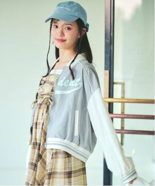 Lovetoxic / ラブトキシック ブルゾン | スタジャン（グレー）