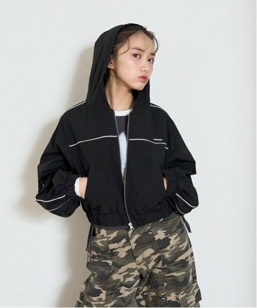 Lovetoxic / ラブトキシック ブルゾン | 【LTXC】クロップドラインブルゾン | 詳細3