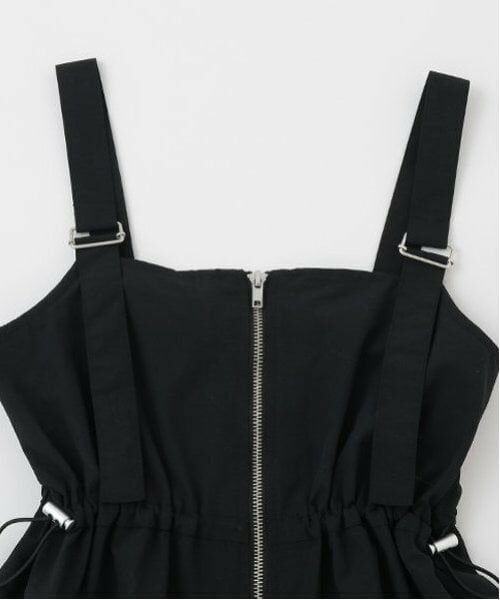 Lovetoxic / ラブトキシック ミニ丈・ひざ丈ワンピース | 【LTXC】インナーつきドローコードジャンスカ | 詳細7