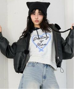 Lovetoxic / ラブトキシック ブルゾン | 合皮ショートブルゾン