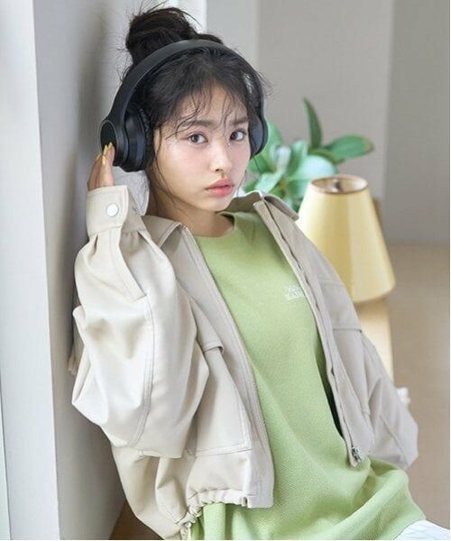 Lovetoxic / ラブトキシック ブルゾン | 合皮ショートブルゾン | 詳細1