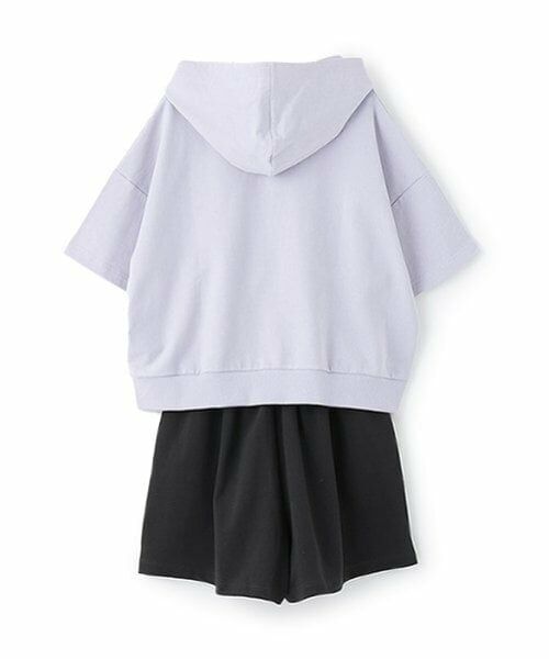 Lovetoxic / ラブトキシック パーカー | 【GOODPRICE】【綿100％】半袖パーカセットアップ | 詳細1