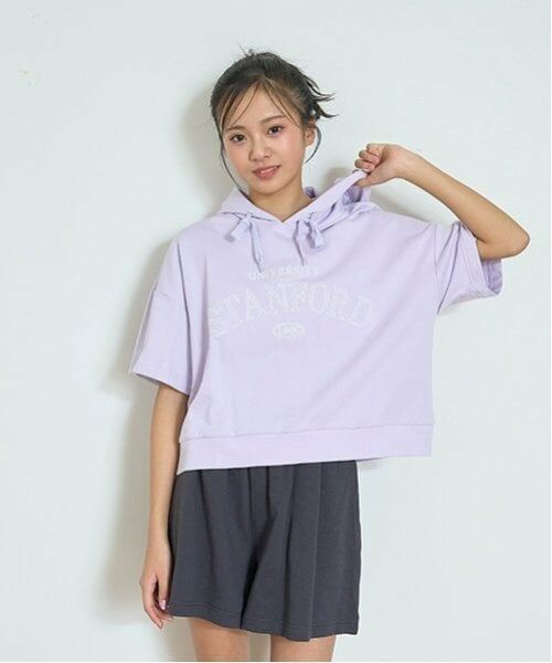 Lovetoxic / ラブトキシック パーカー | 【GOODPRICE】【綿100％】半袖パーカセットアップ | 詳細17