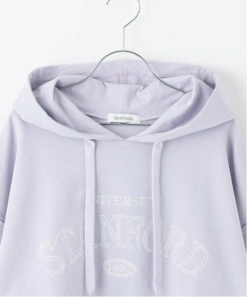 Lovetoxic / ラブトキシック パーカー | 【GOODPRICE】【綿100％】半袖パーカセットアップ | 詳細3