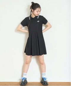 Lovetoxic / ラブトキシック ミニ丈・ひざ丈ワンピース | 半袖ポロワンピース