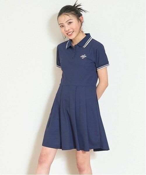 Lovetoxic / ラブトキシック ミニ丈・ひざ丈ワンピース | 半袖ポロワンピース | 詳細2
