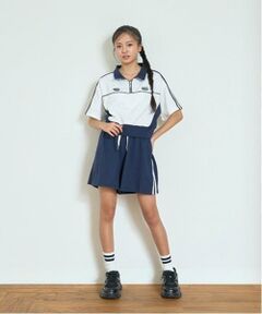 Lovetoxic / ラブトキシック ショート・ハーフ・半端丈パンツ | 【LTXC】【吸水速乾/さらさら】ハーフジップ セットアップ