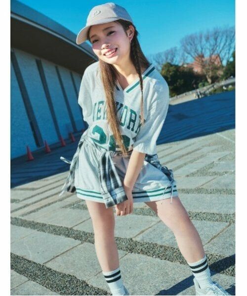 Lovetoxic / ラブトキシック ミニ丈・ひざ丈ワンピース | 【LTXC】【吸水速乾/さらさら】ナンバーTOP（シロ杢）