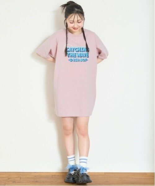 Lovetoxic / ラブトキシック ミニ丈・ひざ丈ワンピース | 【LTXC】【GOODPRICE】【綿100％】ピグメントTOP | 詳細1