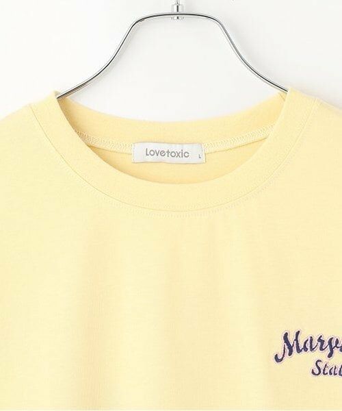 Lovetoxic / ラブトキシック ミニ丈・ひざ丈ワンピース | 【接触冷感/ひんやり】【GOODPRICE】【綿100％】バックワッペンワンピ | 詳細2