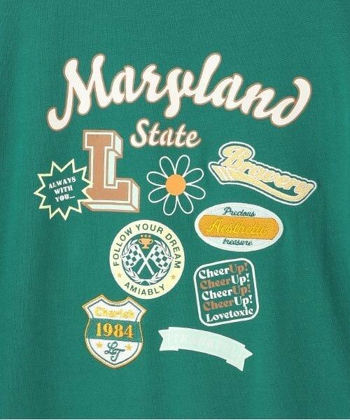 Lovetoxic / ラブトキシック ミニ丈・ひざ丈ワンピース | 【接触冷感/ひんやり】【GOODPRICE】【綿100％】バックワッペンワンピ | 詳細6