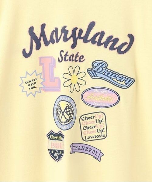 Lovetoxic / ラブトキシック ミニ丈・ひざ丈ワンピース | 【接触冷感/ひんやり】【GOODPRICE】【綿100％】バックワッペンワンピ | 詳細9