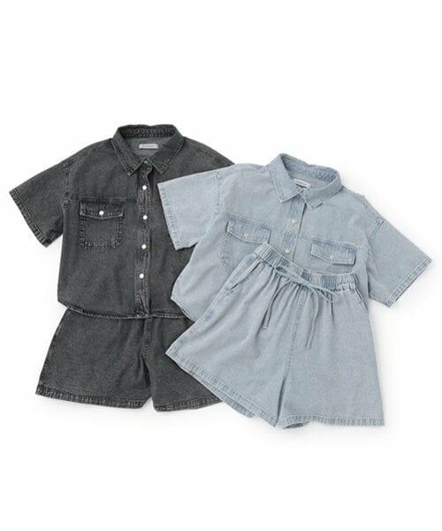 Lovetoxic / ラブトキシック シャツ・ブラウス | 【綿100％】デニムシャツセットアップ | 詳細3