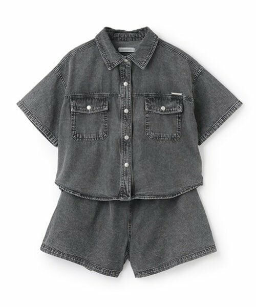 Lovetoxic / ラブトキシック シャツ・ブラウス | 【綿100％】デニムシャツセットアップ | 詳細5