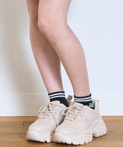 Lovetoxic / ラブトキシック スニーカー | 厚底スニーカー(ベージュ)