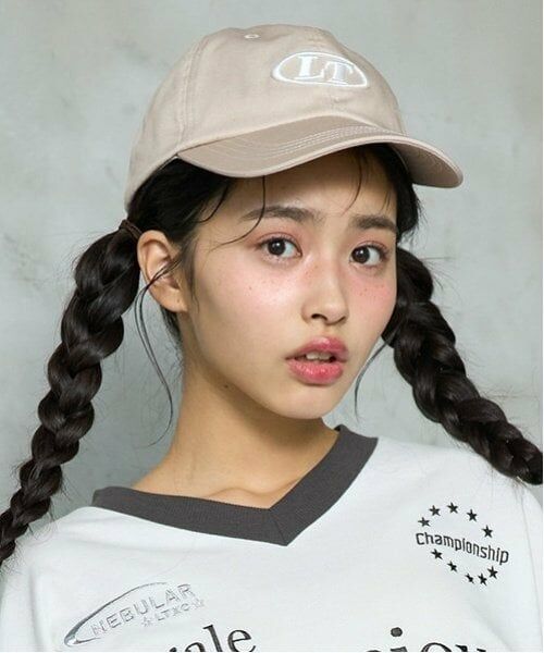 Lovetoxic / ラブトキシック キャップ | 【GOODPRICE】立体刺しゅうキャップ（ベージュ）