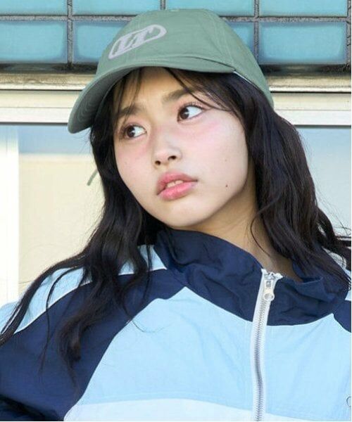 Lovetoxic / ラブトキシック キャップ | 【GOODPRICE】立体刺しゅうキャップ（ブルー グリーン）