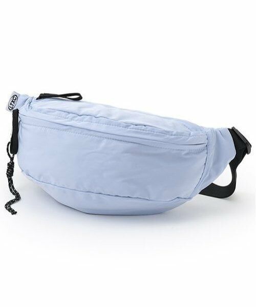 Lovetoxic / ラブトキシック メッセンジャーバッグ・ウエストポーチ | 【LTXC】ビックウエストバッグ（サックス）