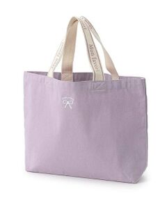 Lovetoxic / ラブトキシック トートバッグ | 【GOODPRICE】リサイクルコットンリボン刺しゅうトート