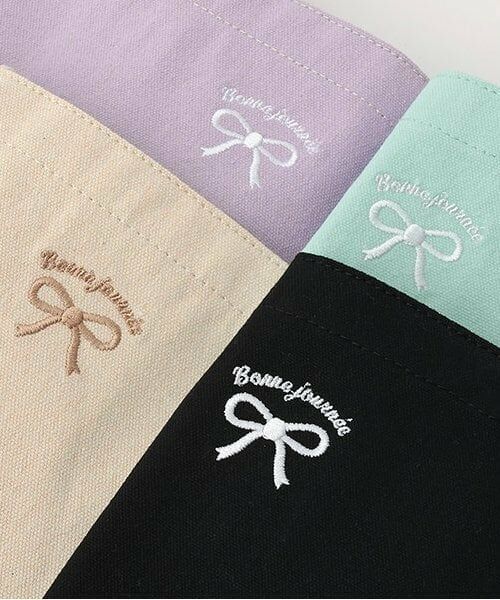 Lovetoxic / ラブトキシック トートバッグ | 【GOODPRICE】リサイクルコットンリボン刺しゅうトート | 詳細4