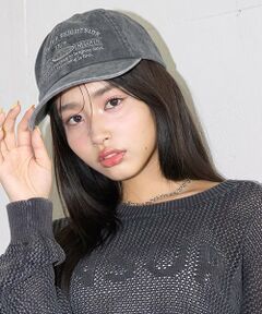 Lovetoxic / ラブトキシック キャップ | 【LTXC】【綿100％】ピグメントキャップ