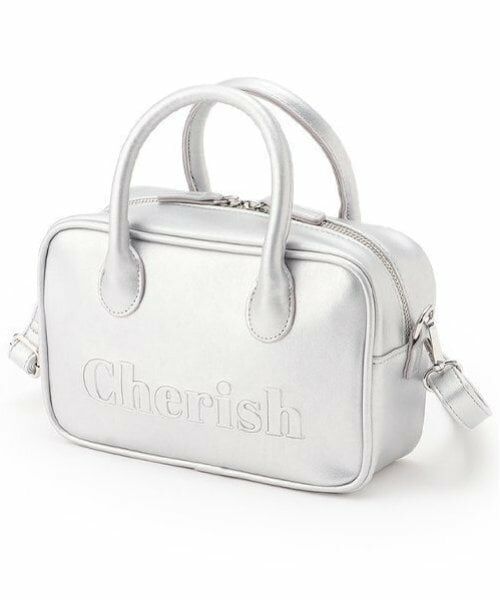 Lovetoxic / ラブトキシック ショルダーバッグ | 【新色登場】エンボスボストンミニショルダー（シルバー）