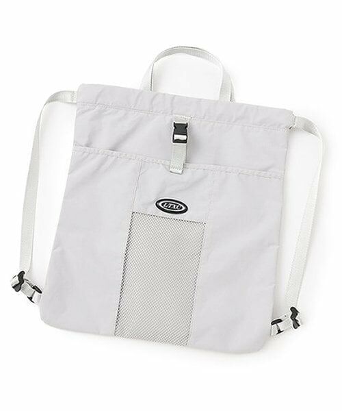 Lovetoxic / ラブトキシック リュック・バックパック | 【LTXC】【撥水】ナップサック（ライト グレー）