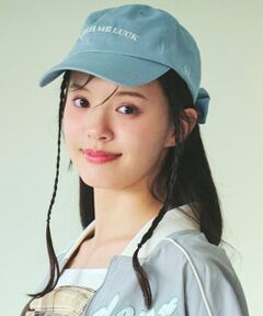 Lovetoxic / ラブトキシック キャップ | 【綿100％】バックリボンキャップ