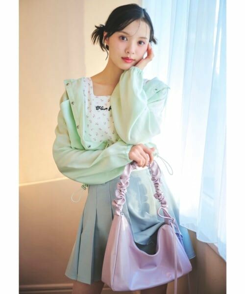 Lovetoxic / ラブトキシック ショルダーバッグ | ギャザームーンショルダー | 詳細1