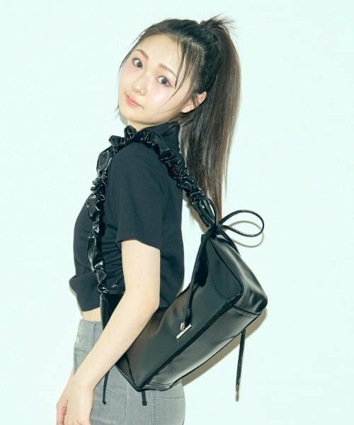 Lovetoxic / ラブトキシック ショルダーバッグ | ギャザームーンショルダー | 詳細2