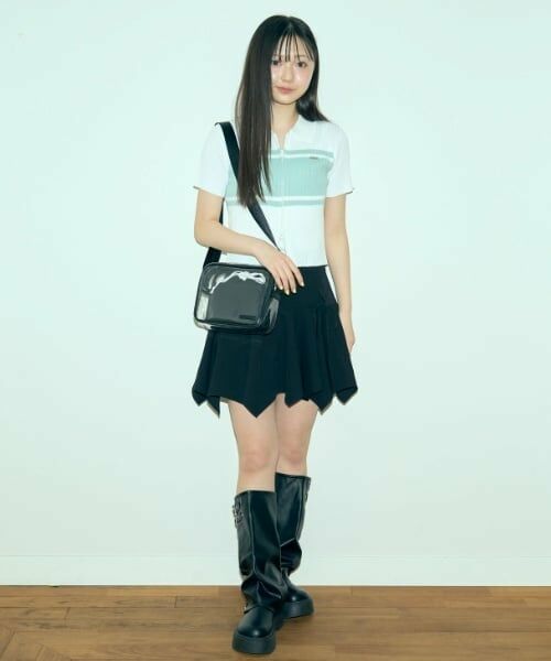 Lovetoxic / ラブトキシック ショルダーバッグ | クリアショルダー | 詳細4