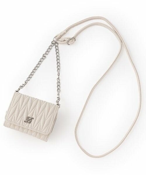 Lovetoxic / ラブトキシック 財布・コインケース・マネークリップ | キルティング3折財布（アイボリー）