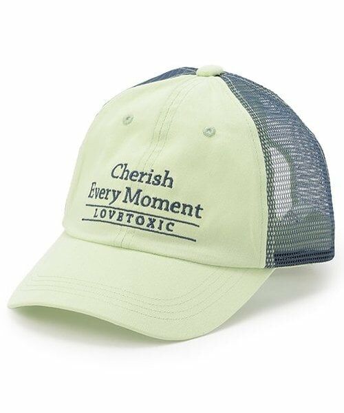Lovetoxic / ラブトキシック キャップ | 【GOODPRICE】ロゴメッシュキャップ（ライト グリーン）