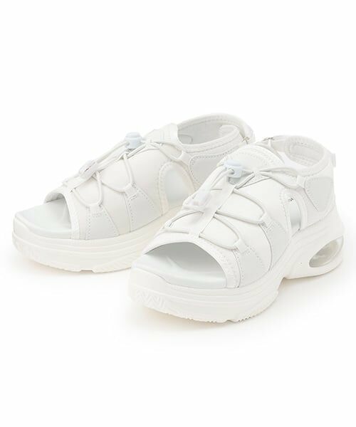 Lovetoxic / ラブトキシック サンダル | ドロスト厚底サンダル（オフ ホワイト）