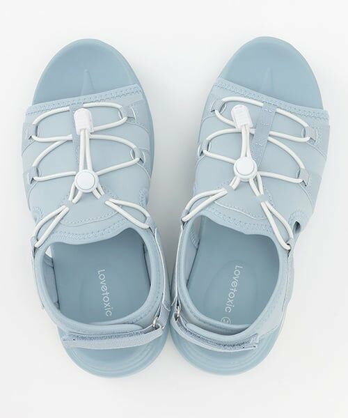 Lovetoxic / ラブトキシック サンダル | ドロスト厚底サンダル | 詳細14